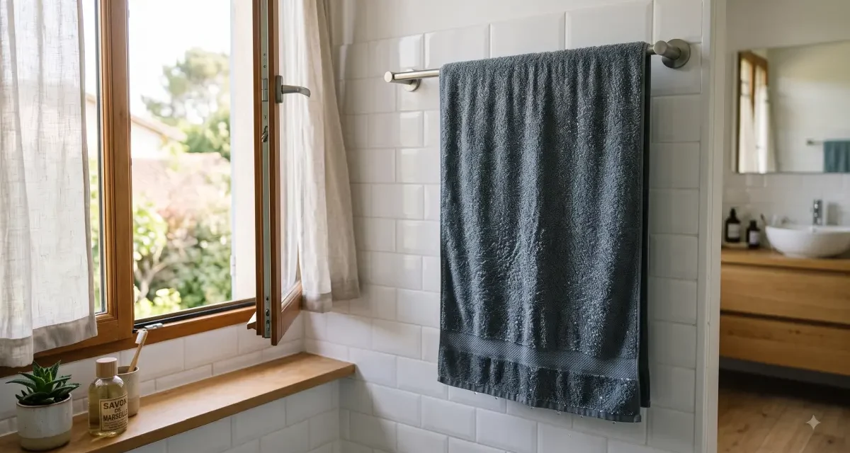 Serviette de bain : combien de fois l’utiliser avant de la laver ?
